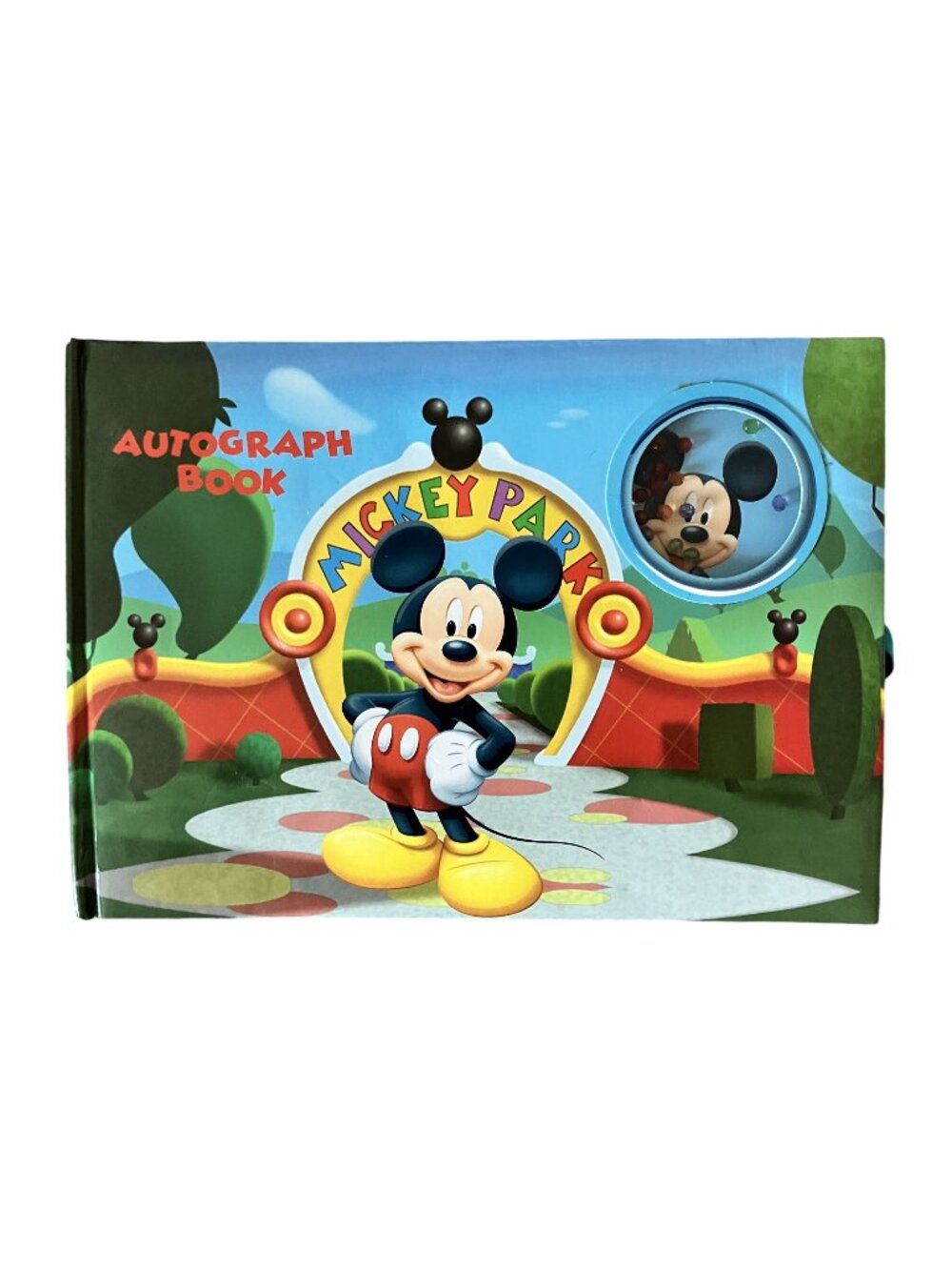 Disney Mickey Mouse Hardcover Autograph Book With Disney Character Signatures